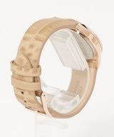 Michael Kors Mini Everest Crystals White Dial Brown Leather Strap Watch for Women - MK4719 Buy Now By Michael Kors