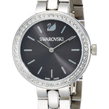 Shop Swarovski Daytime Rhinestone Grey Dial Silver Steel Strap Watch for Women - 5213681 in USA