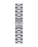Tissot Gentleman Silver Dial Silver Steel Strap Watch For Men - T127.410.11.031.00