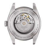 Tissot Gentleman Powermatic 80 Silicium Black Dial Black Leather Strap Watch For Men - T127.407.16.051.00