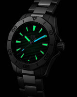 Tag Heuer Aquaracer Professional 200 Automatic Green Dial Silver Steel Strap Watch for Men - WBP2115.BA0627 Buy Now By Tag Heuer