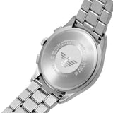 Emporio Armani Chronograph Blue Dial Silver Steel Strap Watch For Men - AR11528 Buy Now By Emporio Armani