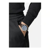 Versace Greca Time Quartz Blue Dial Brown Leather Strap Watch For Men - VE3K00122 Buy Now By Versace