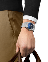 Tissot Powermatic 80 Automatic Gradient Blue Dial Silver Steel Strap Watch for Men - T137.407.11.051.01 Buy Now By Tissot