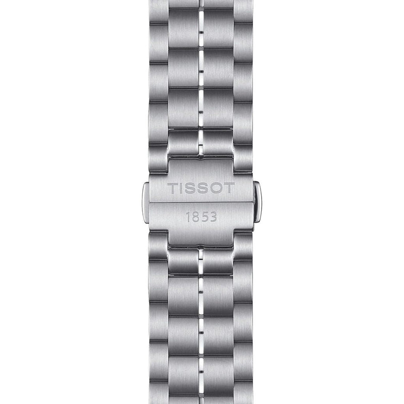 Tissot Luxury Powermatic 80 Blue Dial Silver Steel Strap Watch For Men - T086.407.11.047.00 Buy Now By Tissot