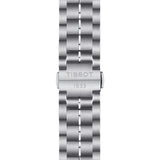 Tissot Luxury Powermatic 80 Blue Dial Silver Steel Strap Watch For Men - T086.407.11.047.00