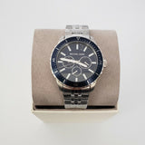Michael Kors Cunningham Multifunction Blue Dial Silver Steel Strap Watch For Men - MK7153 Buy Now By Michael Kors