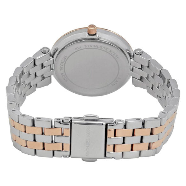 Michael Kors Darci Silver Dial Two Tone Steel Strap Watch for Women - MK3298 Buy Now By Michael Kors