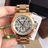 Michael Kors Cooper Chronograph White Dial Gold Steel Strap Watch For Women - MK5916 Buy Now By Michael Kors