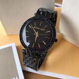 Michael Kors Darci Black Dial Black Steel Strap Watch for Women - MK3337 Buy Now By Michael Kors