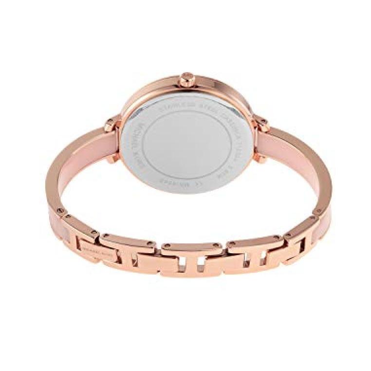 Michael Kors Jaryn Analog Rose Gold Dial Pink Steel Strap Watch For Women - MK4545 Buy Now By Michael Kors