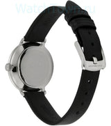 Emporio Armani Modern White Dial Black Leather Strap Watch For Women - AR11159 Buy Now By Emporio Armani