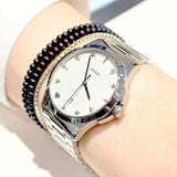 Gucci G Timeless Silver Dial Silver Steel Strap Watch For Women - YA1264028 Buy Now By Gucci