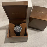 Shop Gucci Dive Quartz Black Dial Black Rubber Strap Watch For Men - YA136303 in USA