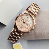 Michael Kors Paris Limited Edition Rose Gold Dial Steel Strap Watch for Women - MK5716 Buy Now By Michael Kors