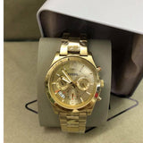 Fossil Boyfriend Gold Dial Gold Steel Strap Watch for Women - ES3884 Buy Now By Fossil