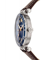 Versace Greca Sport Analog Blue Dial Brown Leather Strap Watch For Men - VEZ300121 Buy Now By Versace