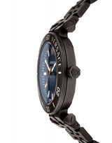 Versace Greca Sport Quartz Black Dial Black Steel Strap Watch For Men - VEZ300621 Buy Now By Versace