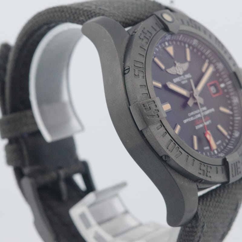 Shop Breitling Avenger Titanium Blackbird 44mm Automatic Mens Watch - V1731110BD74/109W in USA