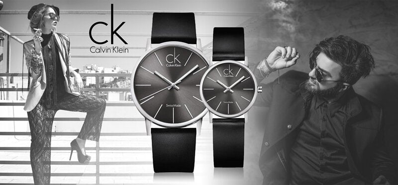 Calvin Klein Firm Black Dial Black Leather Strap Watch for Women - K3N231C1 Buy Now By Calvin Klein