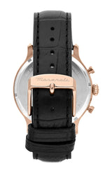 Maserati Epoca Chronograph White Dial Black Leather Strap Watch For Men - R8871618016 Buy Now By Maserati