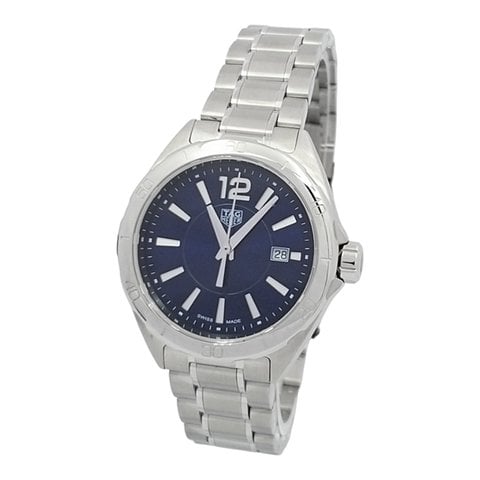 Shop Tag Heuer Formula 1 Quartz Blue Dial Silver Steel Strap Watch for Women - WBJ1412.BA0664 in USA