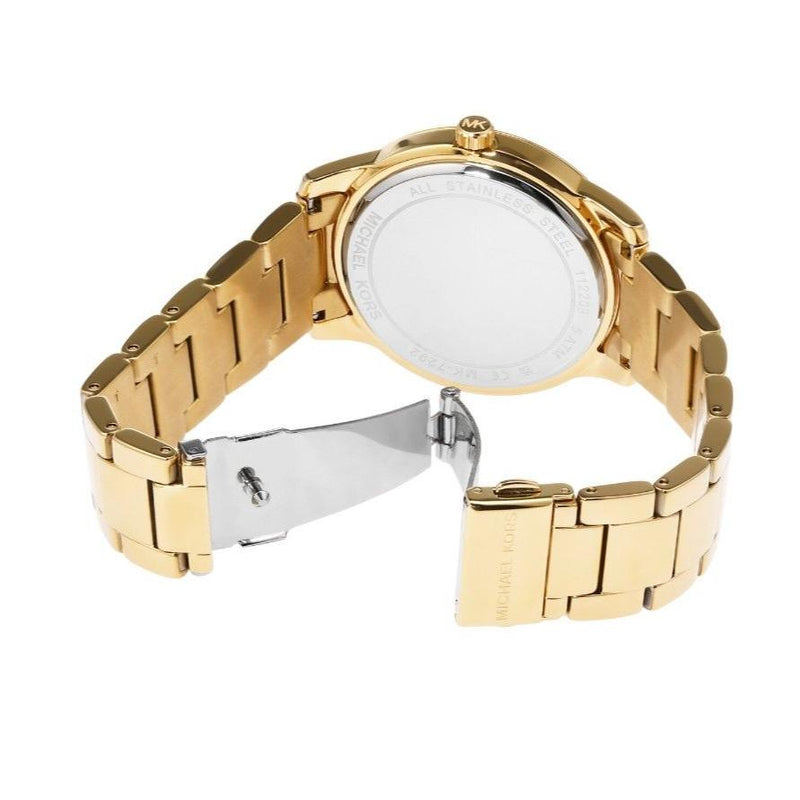 Michael Kors Tibby Multifunction Gold Dial Gold Steel Strap Watch For Women - MK7292 Buy Now By Michael Kors