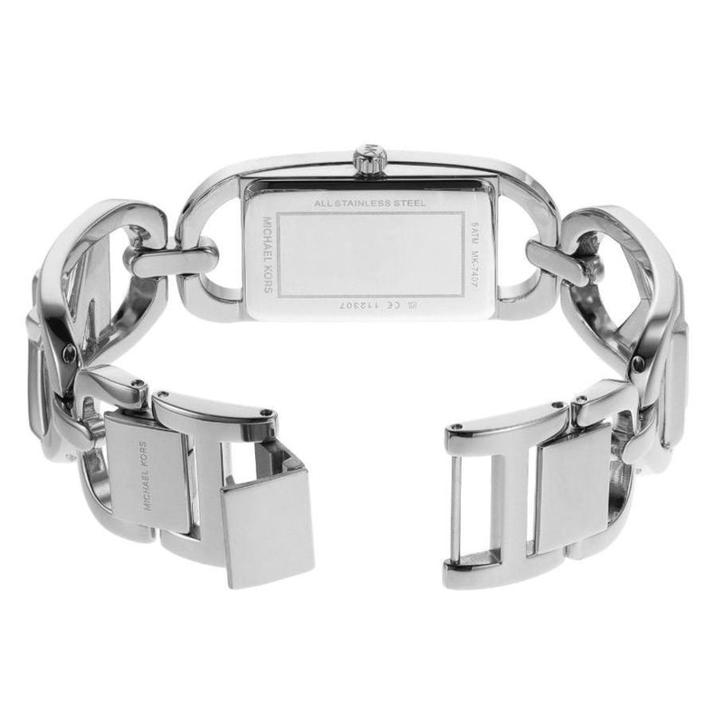 Michael Kors Empire Three Hand Silver Dial Silver Steel Strap Watch For Women - MK7407 Buy Now By Michael Kors