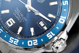 Tag Heuer Formula 1 Bucherer Blue Edition Blue Dial Silver Steel Strap Watch for Men - WAZ2015.BA0842 Buy Now By Tag Heuer