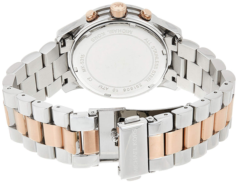 Michael Kors Runway Silver Dial Two Tone Steel Strap Watch for Women - MK5315 Buy Now By Michael Kors