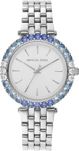 Michael Kors Darci Quartz White Dial Silver Steel Strap Watch For Women - MK4516 Buy Now By Michael Kors