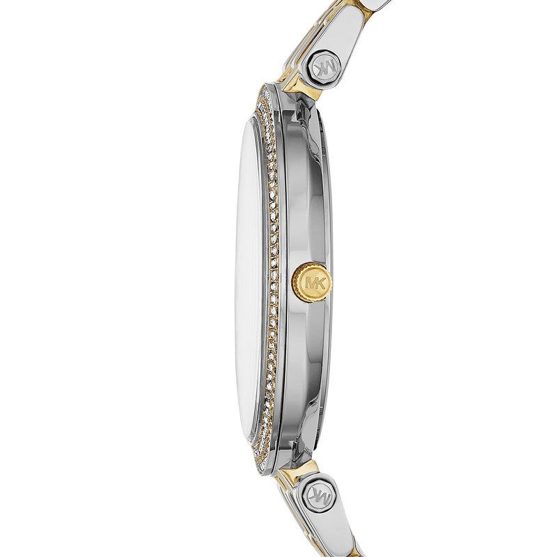 Michael Kors Darci Silver Dial Two Tone Stainless Steel Strap Watch for Women - MK3215 Buy Now By Michael Kors