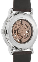 Emporio Armani Luigi Meccanico Brown Dial Brown Leather Strap Watch For Men - AR1982 Buy Now By Emporio Armani