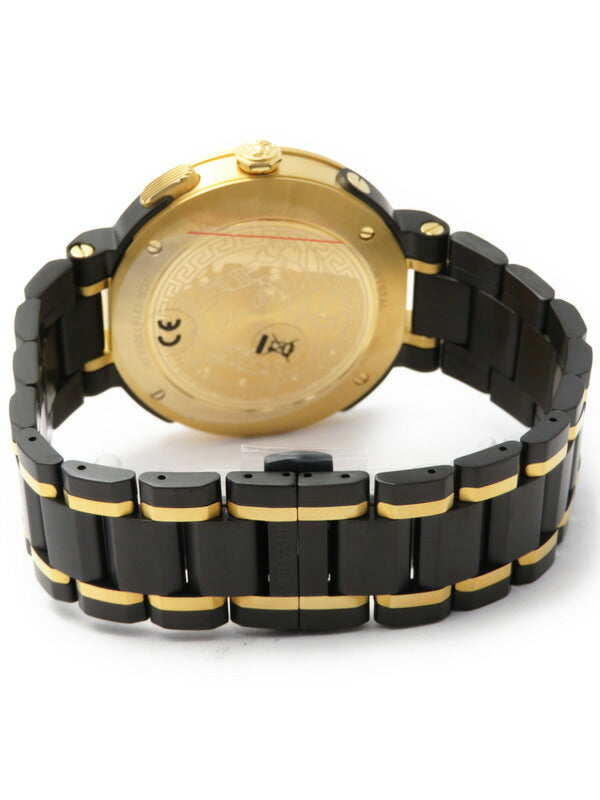 Versace V Extreme Pro Two Tone Dial Stainless Steel Strap Watch for Men - VCN040017 Buy Now By Versace
