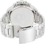 Diesel Mega Chief Chronograph White Dial Silver Steel Strap Watch For Men - DZ4477 Buy Now By Diesel