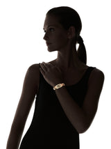 Burberry Pioneer Gold Dial Haymarket Beige Leather Strap Watch for Women - BU9509 Buy Now By Burberry