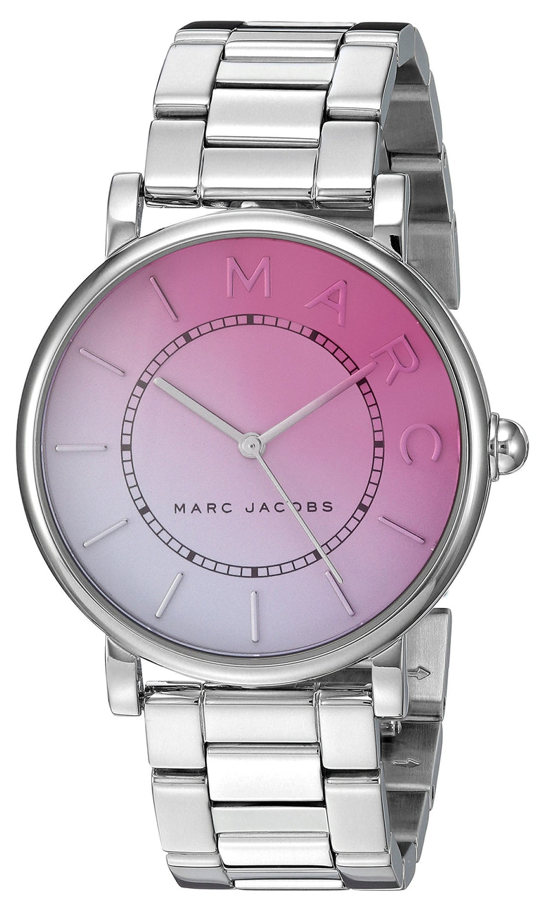Marc Jacobs Roxy Pink Dial Silver Steel Strap Watch for Women - MJ3552 Buy Now By Marc Jacobs