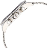 Hugo Boss Ocean Edition Chronograph Black Dial Silver Mesh Bracelet Watch for Men - 1513701