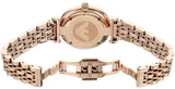 Emporio Armani Gianni T Bar Mother of Pearl Rose Gold Stainless Steel Strap Watch For Women - AR1909 Buy Now By Emporio Armani