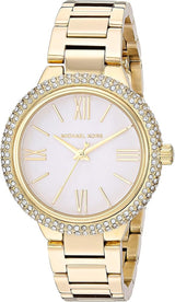 Michael Kors Taryn Quartz Gold Dial Gold Steel Strap Watch For Women - MK4459 Buy Now By Michael Kors