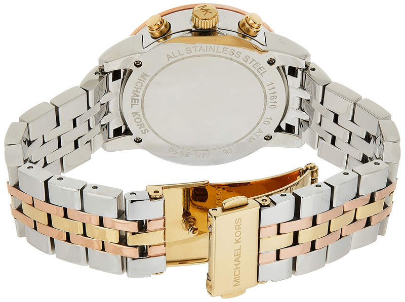 Michael Kors Ritz White Dial Two Tone Steel Strap Watch for Women - MK5650 Buy Now By Michael Kors