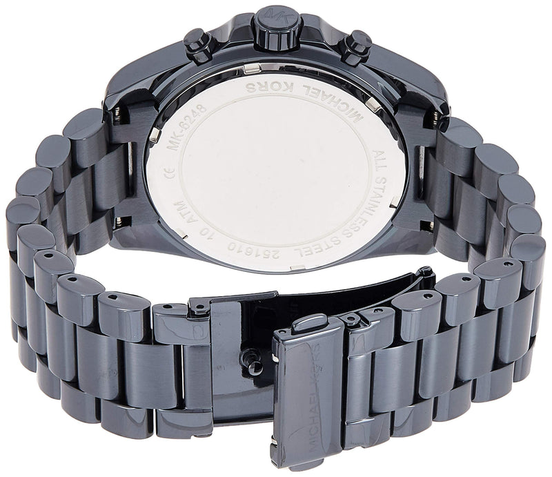 Michael Kors Bradshaw Blue Dial Blue Steel Strap Watch for Men - MK6248 Buy Now By Michael Kors