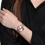 Michael Kors Slim Runway Rose Gold Dial Rose Gold Steel Strap Watch for Women - MK3513 Buy Now By Michael Kors