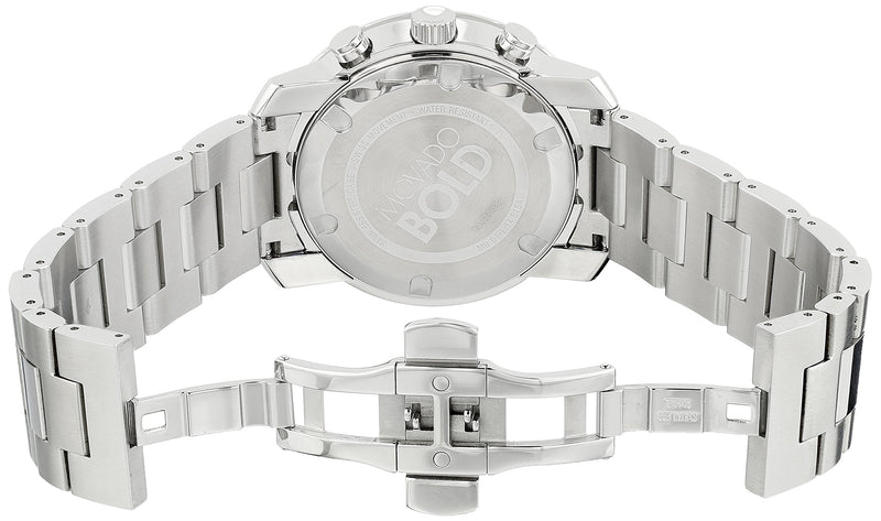 Shop Movado Bold Silver Dial Silver Steel Strap Watch for Women - 3600244 in USA