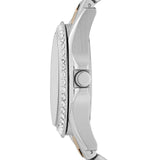 Fossil Riley Multifunction Rose Gold Dial Two Tone Steel Strap Watch for Women - ES4145 Buy Now By Fossil