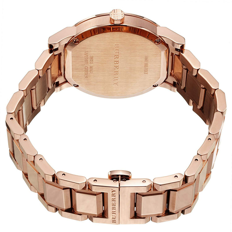 Burberry The City Grey Dial Rose Gold Steel Strap Watch for Men - BU9353 Buy Now By Burberry