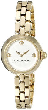 Marc Jacobs Courtney White Dial Gold Steel Strap Watch for Women - MJ3457 Buy Now By Marc Jacobs