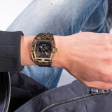 Guess Legend Black Dial Black Rubber Strap Watch For Men - GW0500G1 Buy Now By Guess