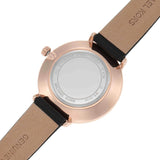 Michael Kors Pyper Three Hand White Dial Black Leather Strap Watch For Women - MK2835 Buy Now By Michael Kors