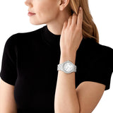Michael Kors Camille Three-Hand Crystals Silver Dial Silver Steel Strap Watch for Women - MK4803 Buy Now By Michael Kors
